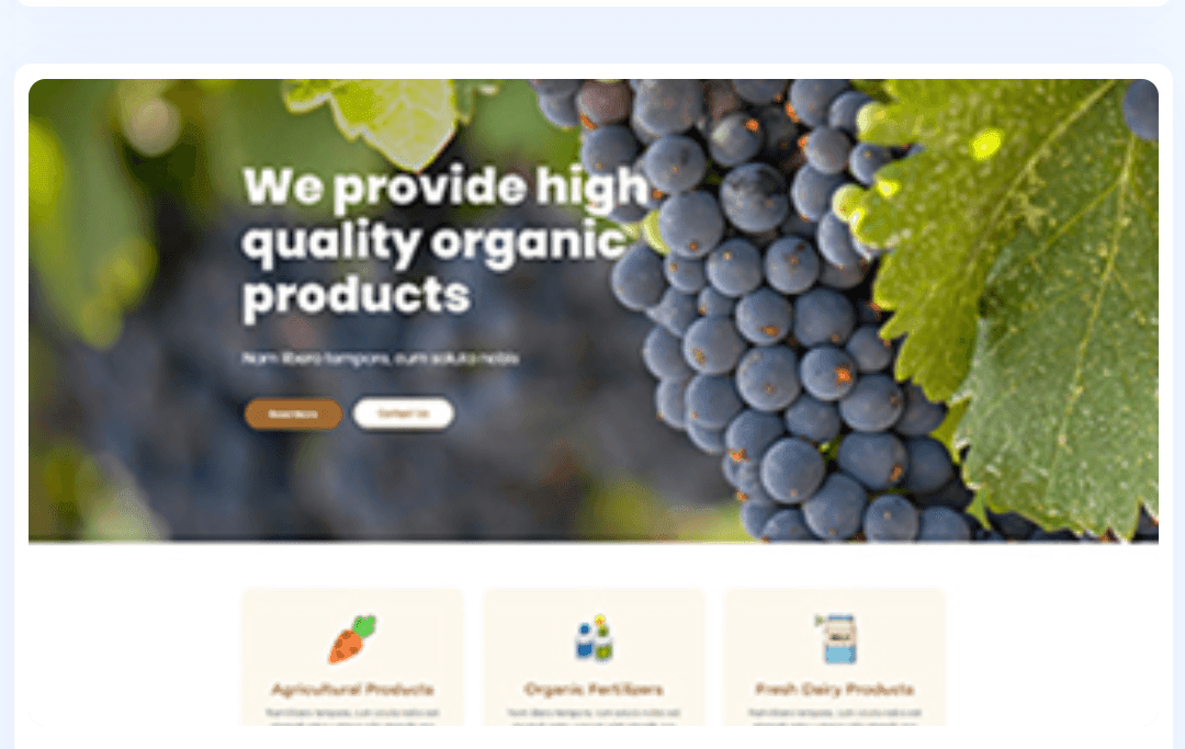 Agriculture WordPress Theme 