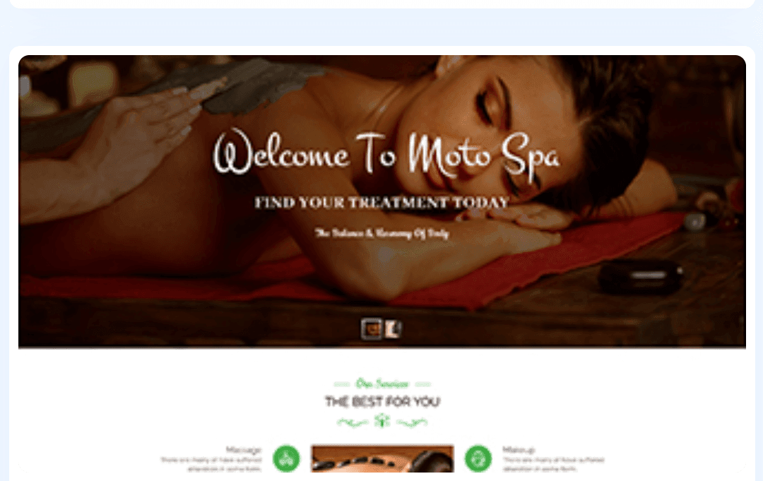 Beauty spa WordPress Theme 