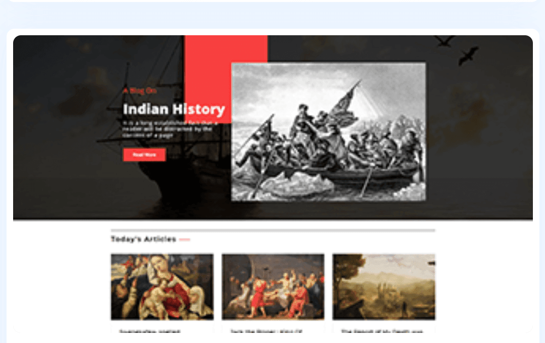 History WordPress Theme 