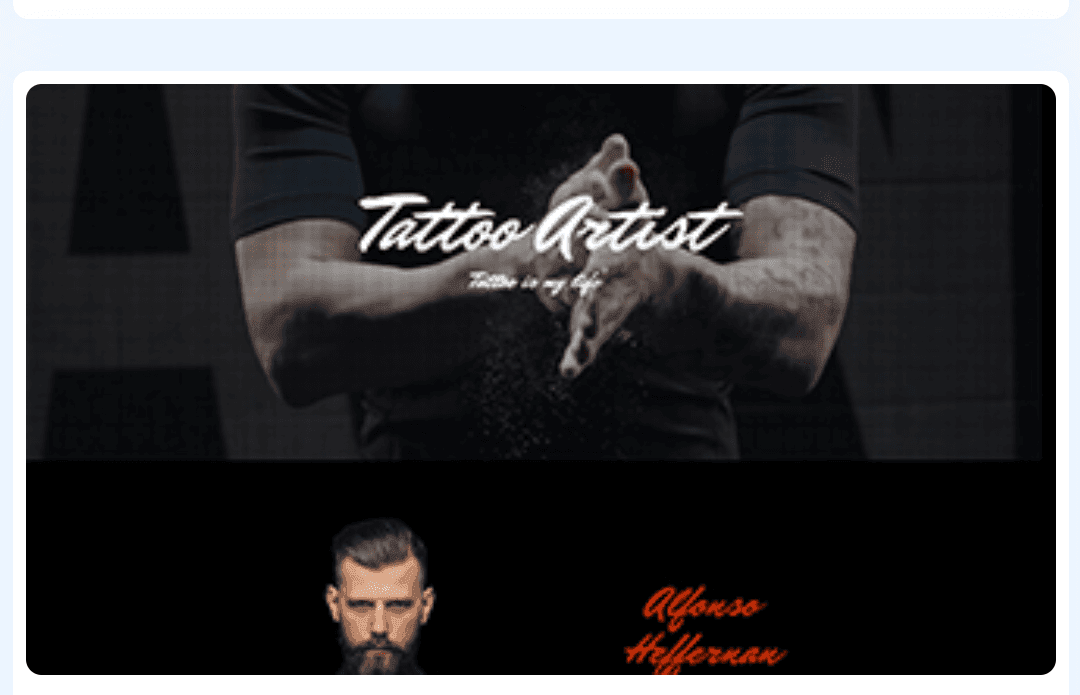 Tattoos WordPress Theme 