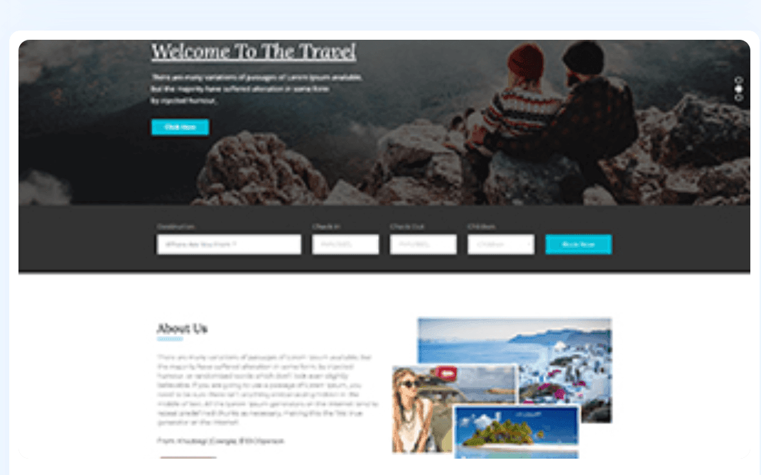 Trip organizer WordPress Theme 