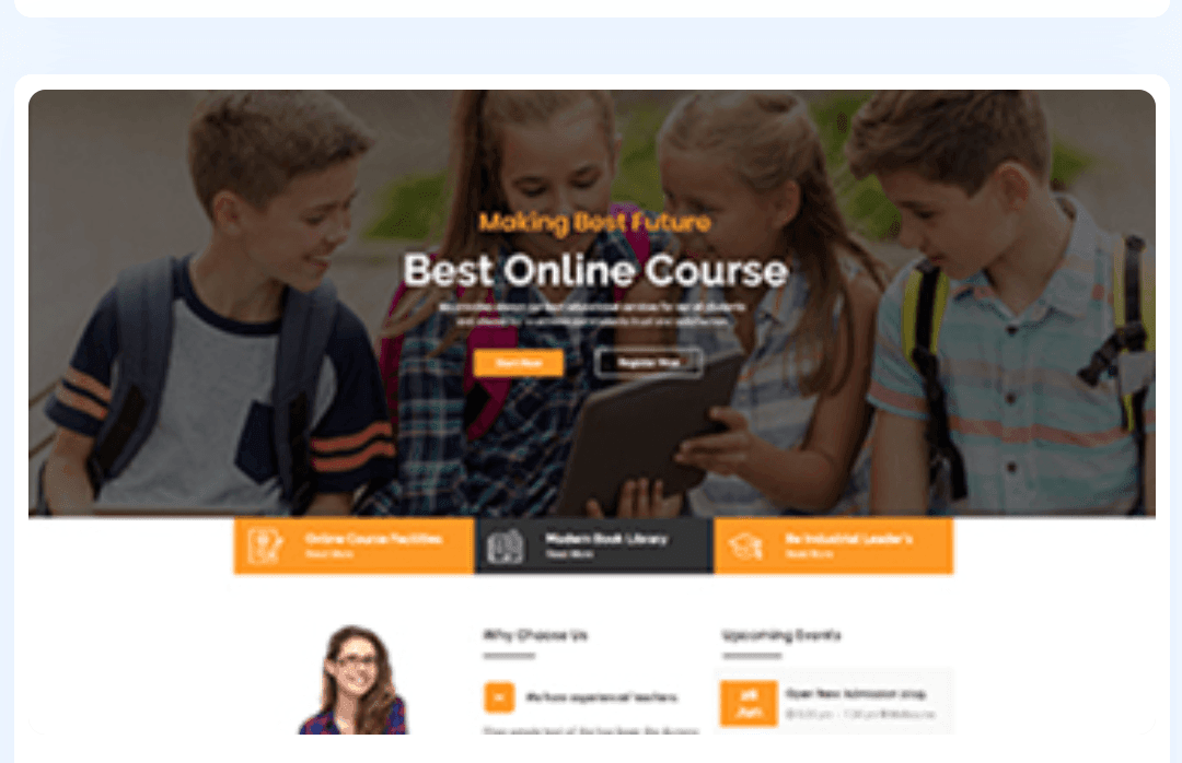 Educational WordPress Theme 