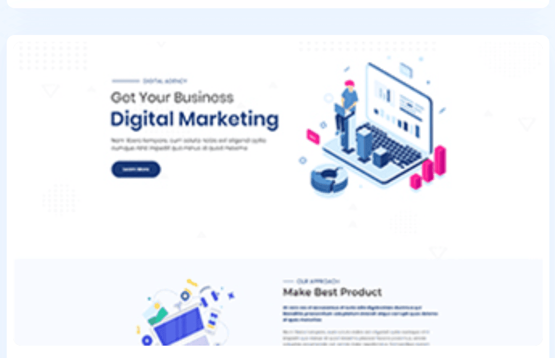 Digital marketing WordPress Theme 