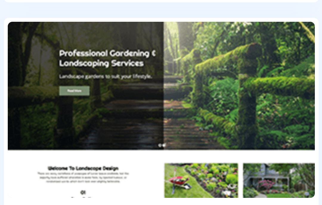 Landscaping WordPress Theme 