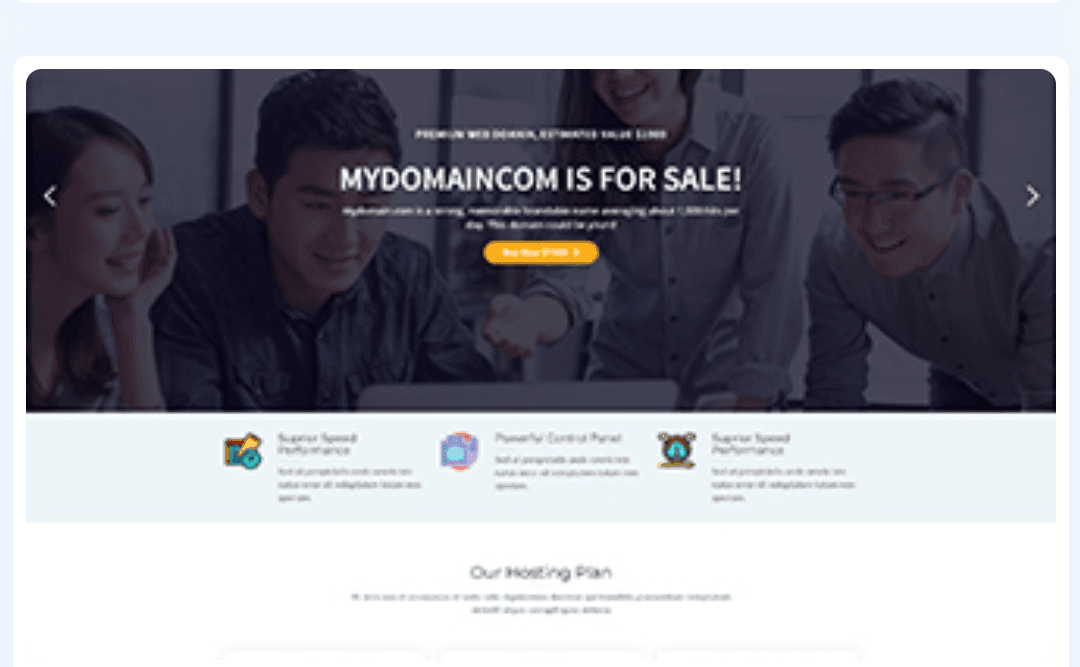 Domain Reseller WordPress Theme 