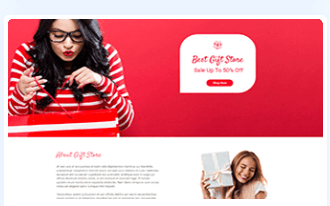 Gift Shop WordPress Theme 