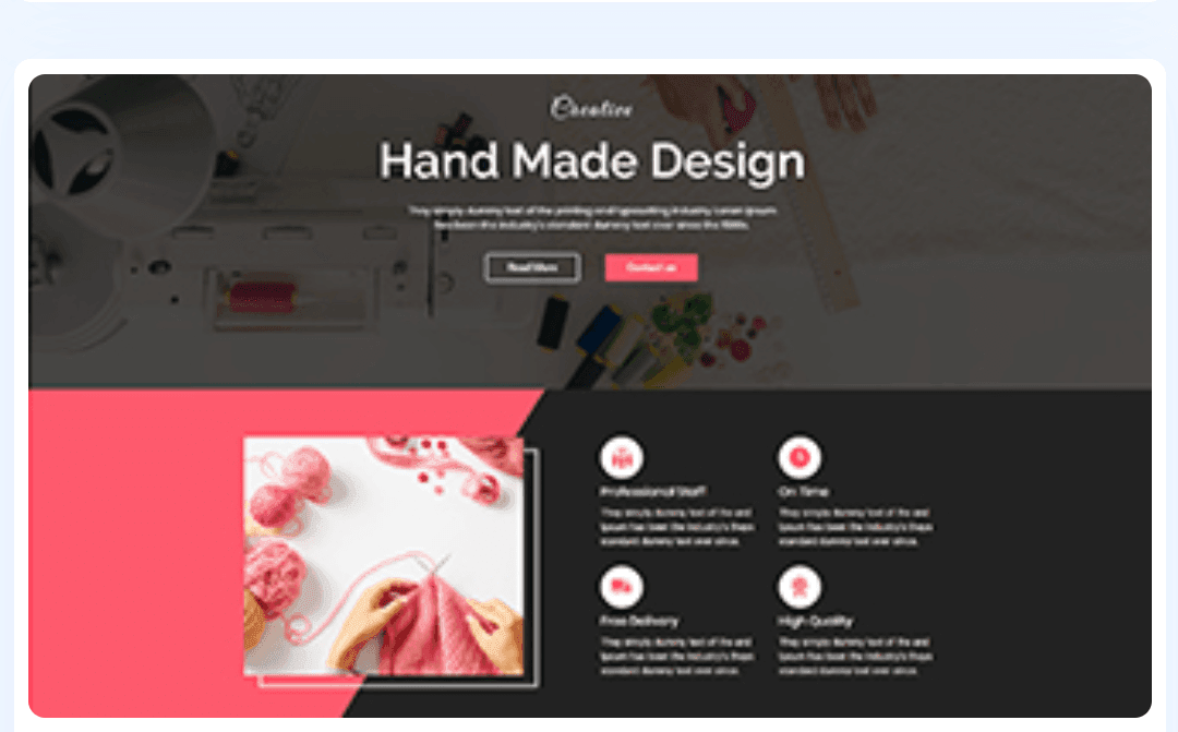 Hand Crafts WordPress Theme 