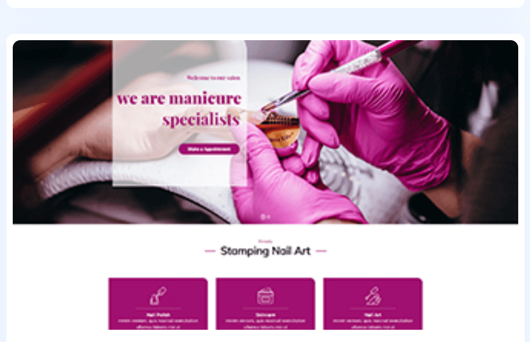 Manicure WordPress Theme 