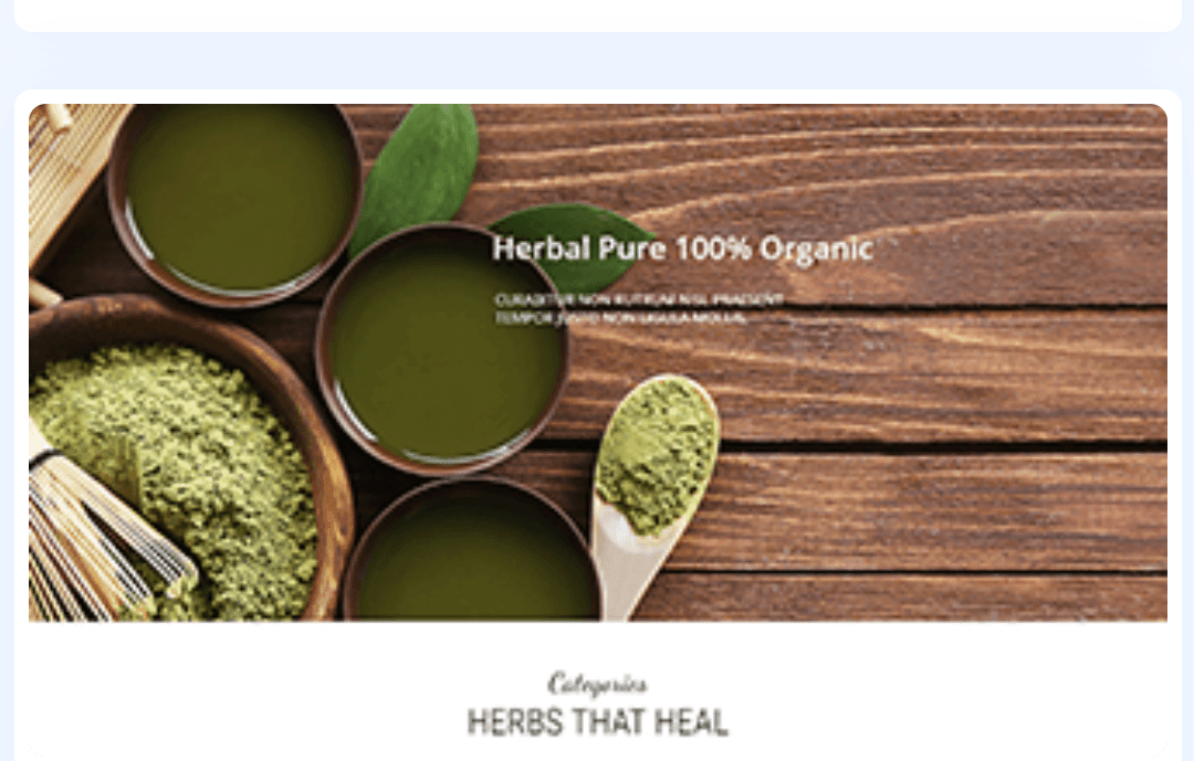 Herbal Pure WordPress Theme 