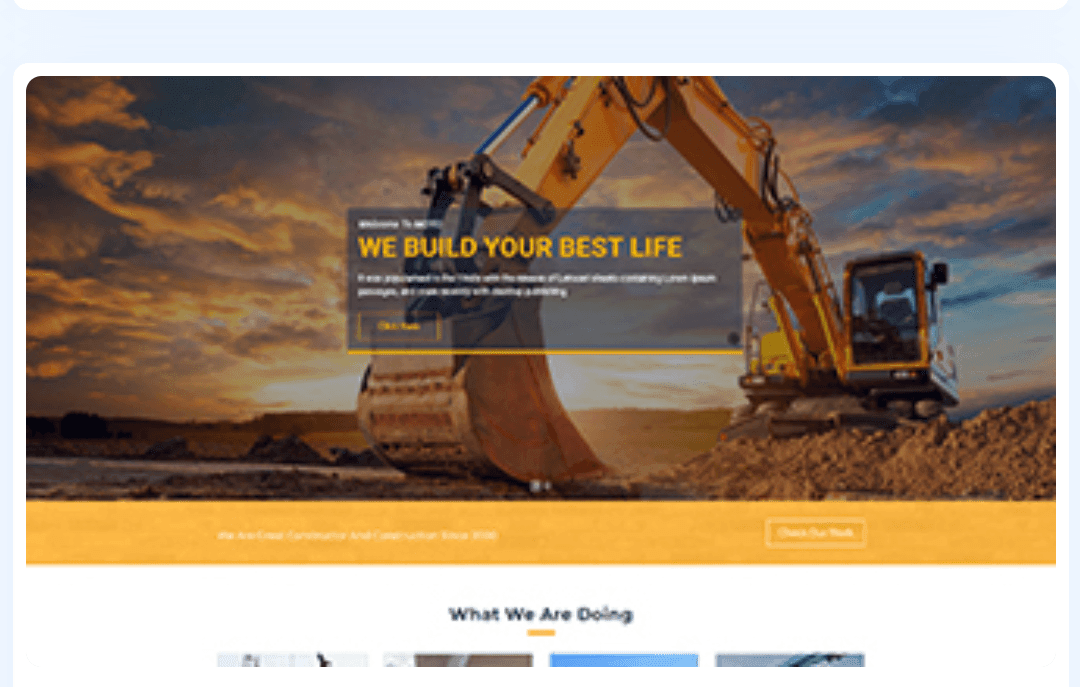 Construction WordPress Theme 