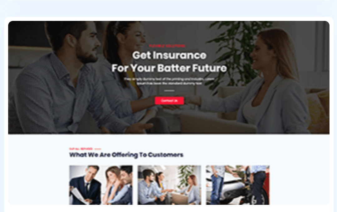 Insurance WordPress Theme 