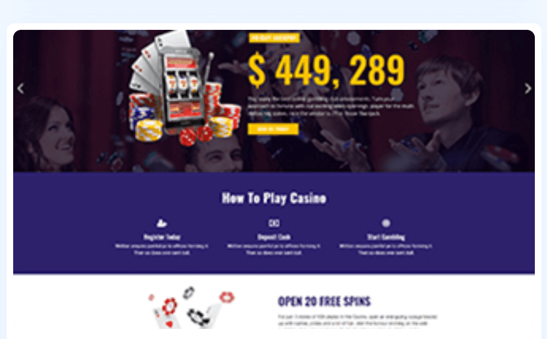 Casino WordPress Theme 