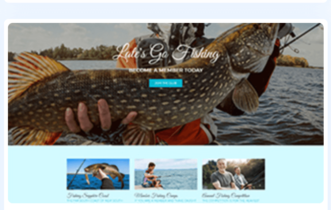 Fishing WordPress Theme 