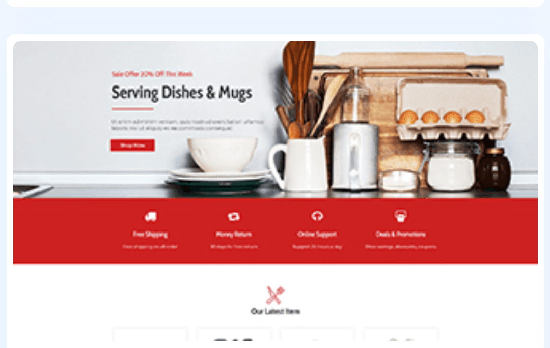 Kitchen WordPress Theme 