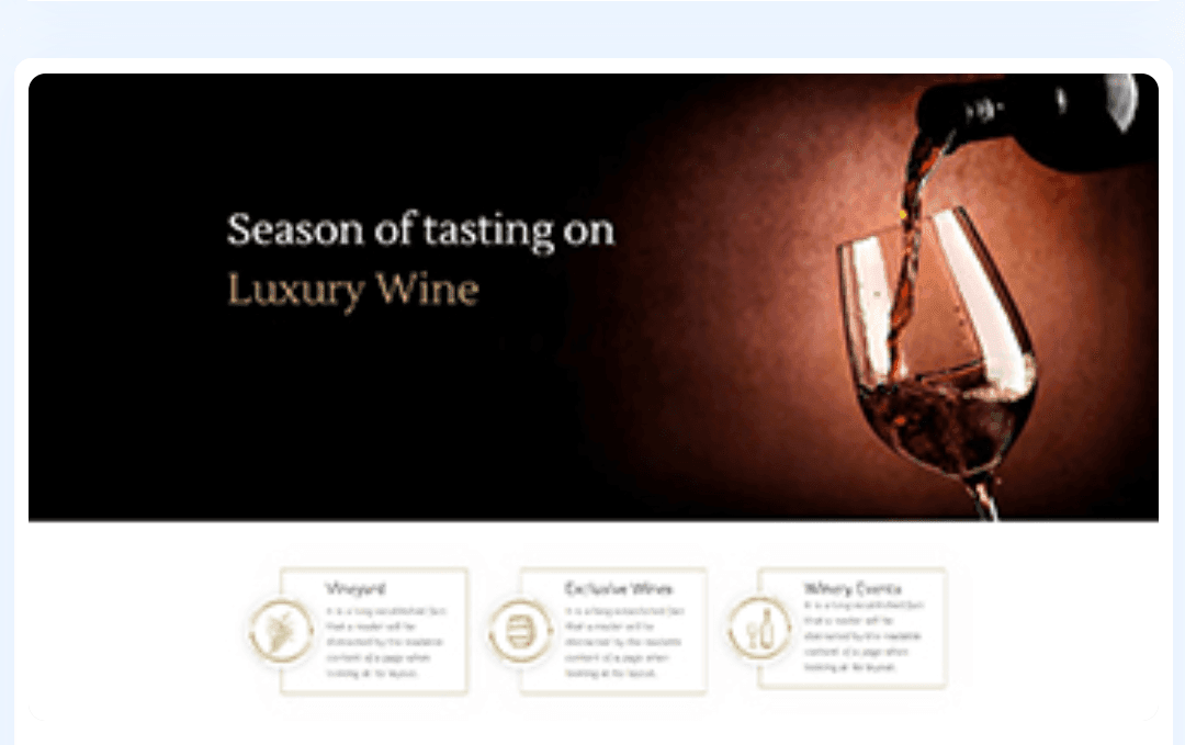 Luxury Wine WordPress Theme 