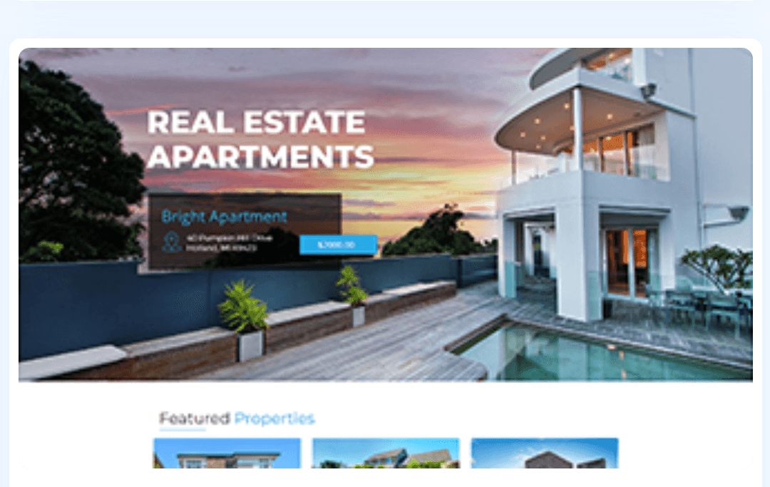 Real estate WordPress Theme 