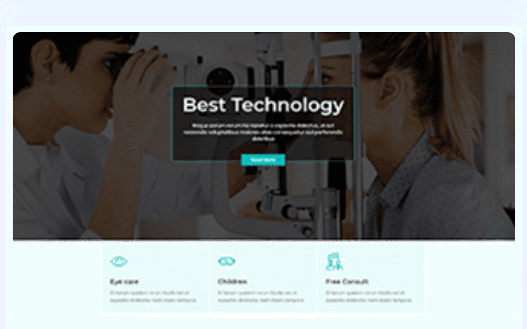 Optometrists WordPress Theme 