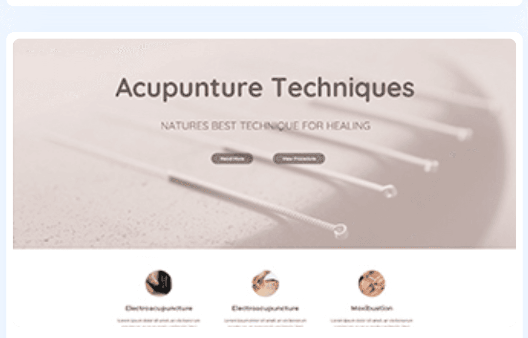 Acupuncture WordPress Theme 