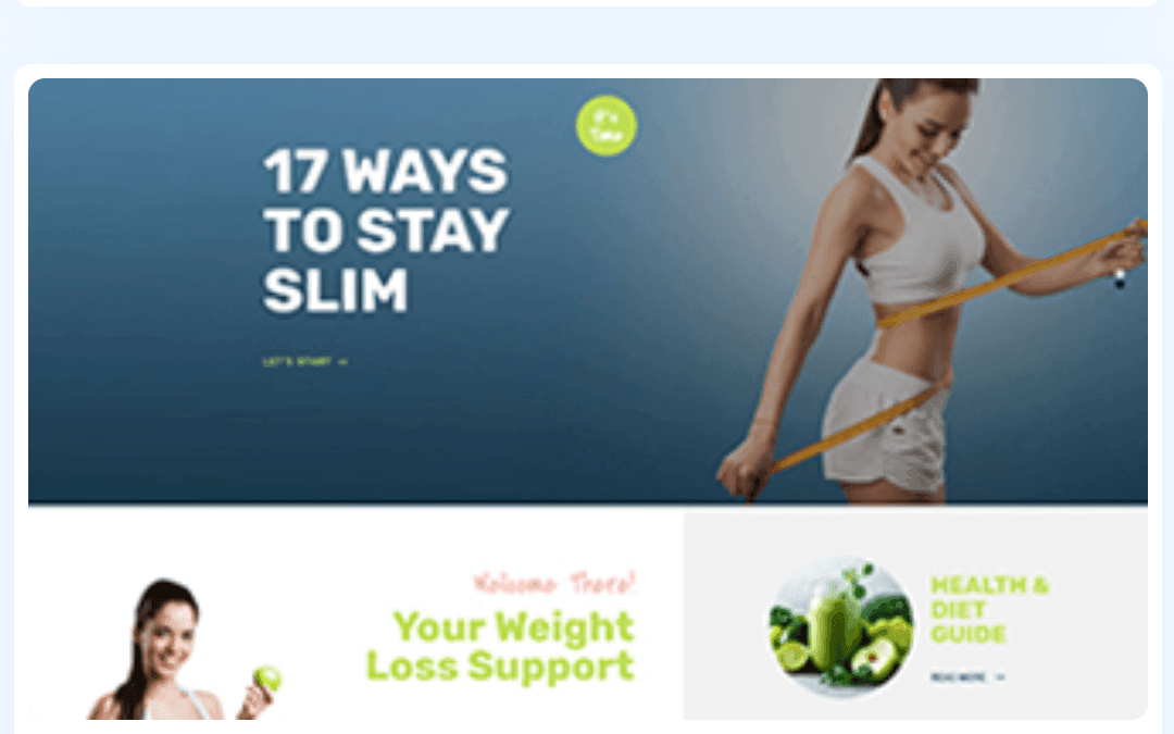 Weight loss blog WordPress Theme 