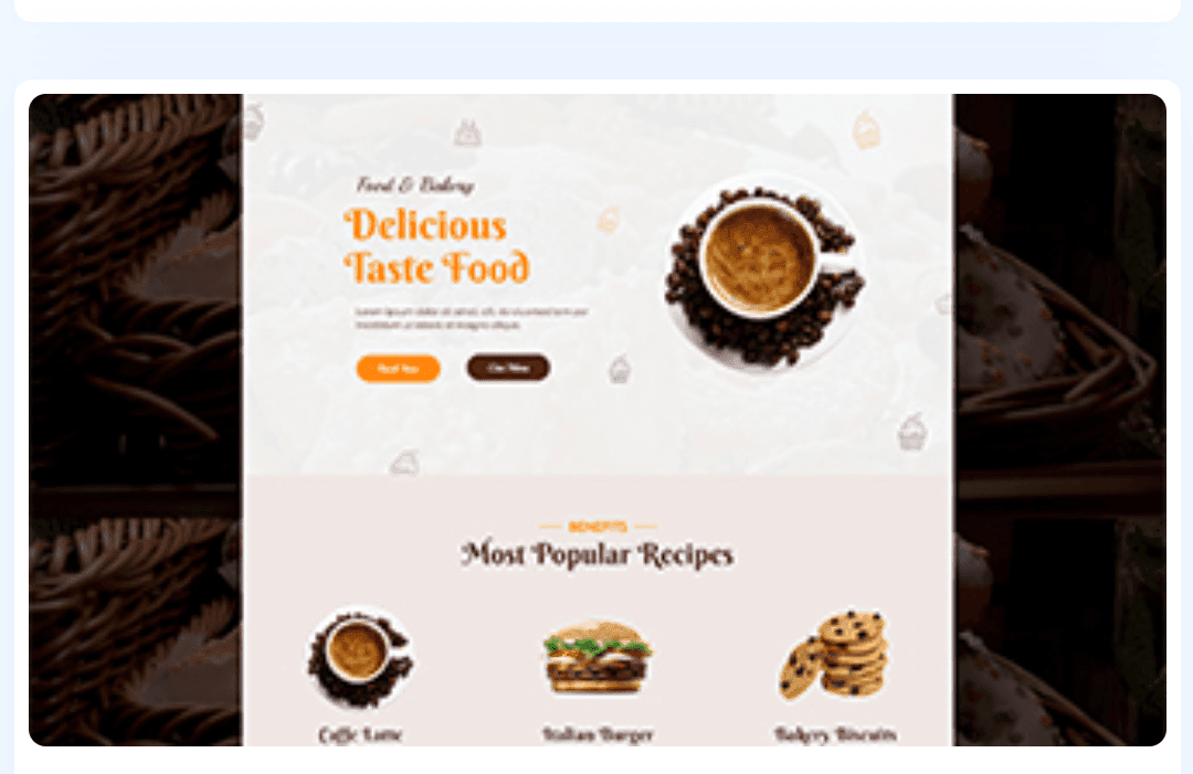 Bakers Shop WordPress Theme 