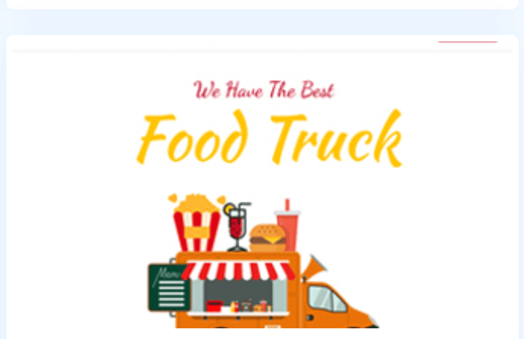 Food truck WordPress Theme 