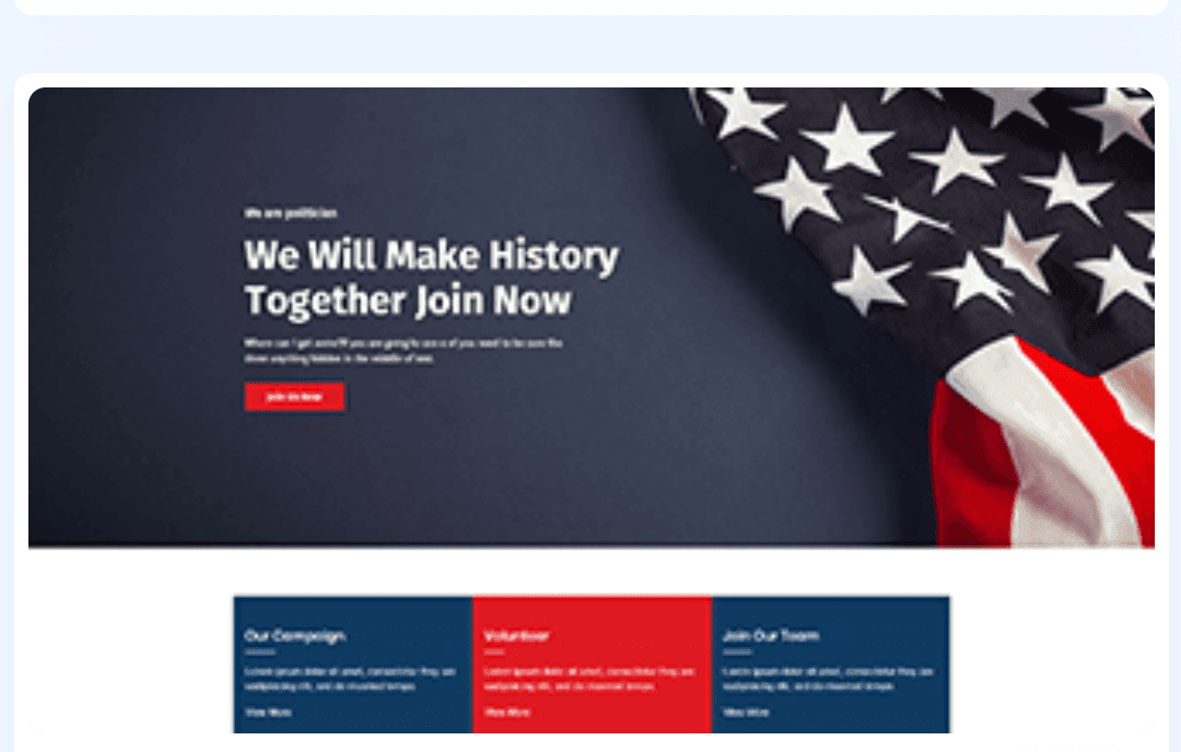 Politics WordPress Theme 