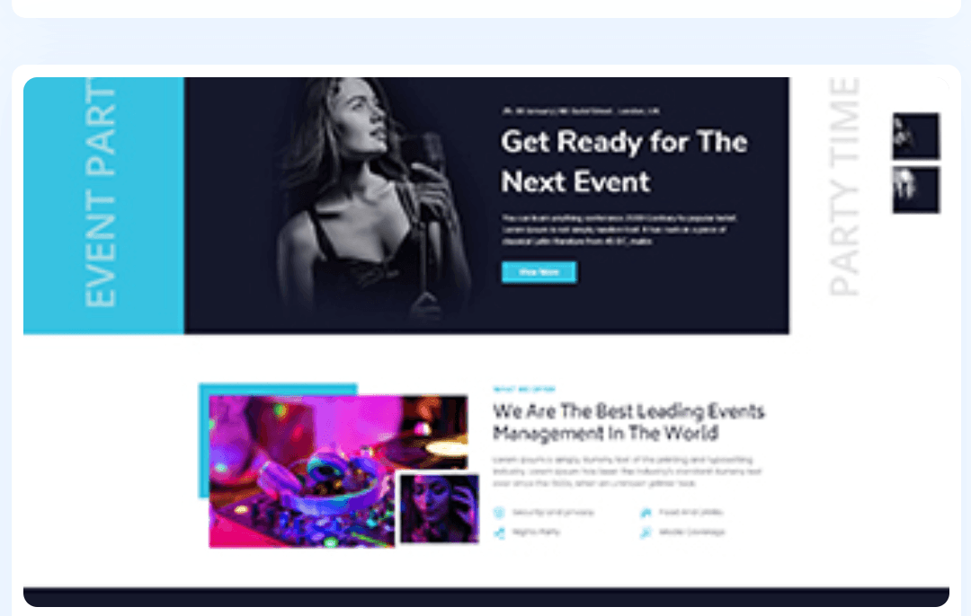 Event Wings WordPress Theme 