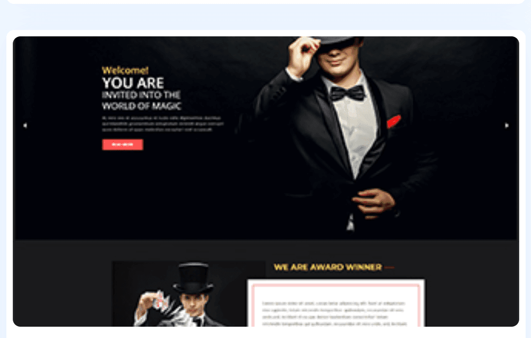 Magician WordPress Theme 