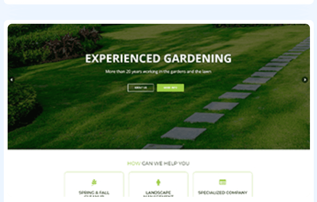 Landscaping WordPress Theme 