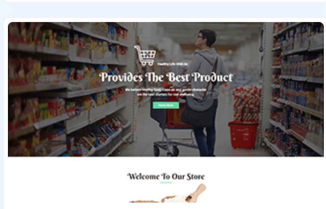 Grocery Store WordPress Theme 