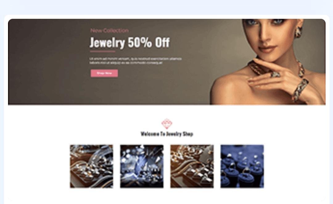 jewelry shop WordPress Theme 